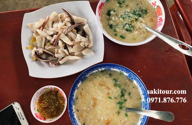 Cháo nhum món đặc sản phổ biến ở Lý Sơn