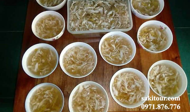 Chè rau câu chân vịt món ăn phổ biển ở Lý Sơn