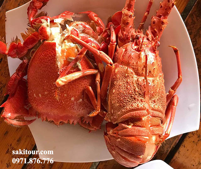 Mùa hè ở Lý Sơn du khách được thưởng thức tẹt ga hải sản tươi ngon giá rẻ