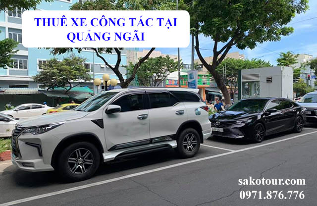 Thuê xe công tác tại Quảng Ngãi