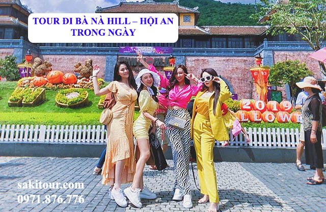 Tour du lịch Bà Nà Hill - Hội An trong ngày đón khách tại Quảng Ngãi